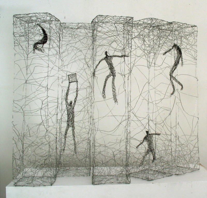 Configuration_2009 each work cm 90 X 20 X 20