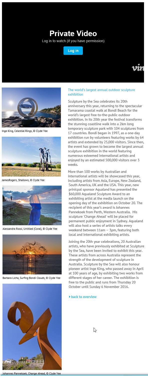 Sculpture by the Sea_Bondi 2016_Clyde Yee