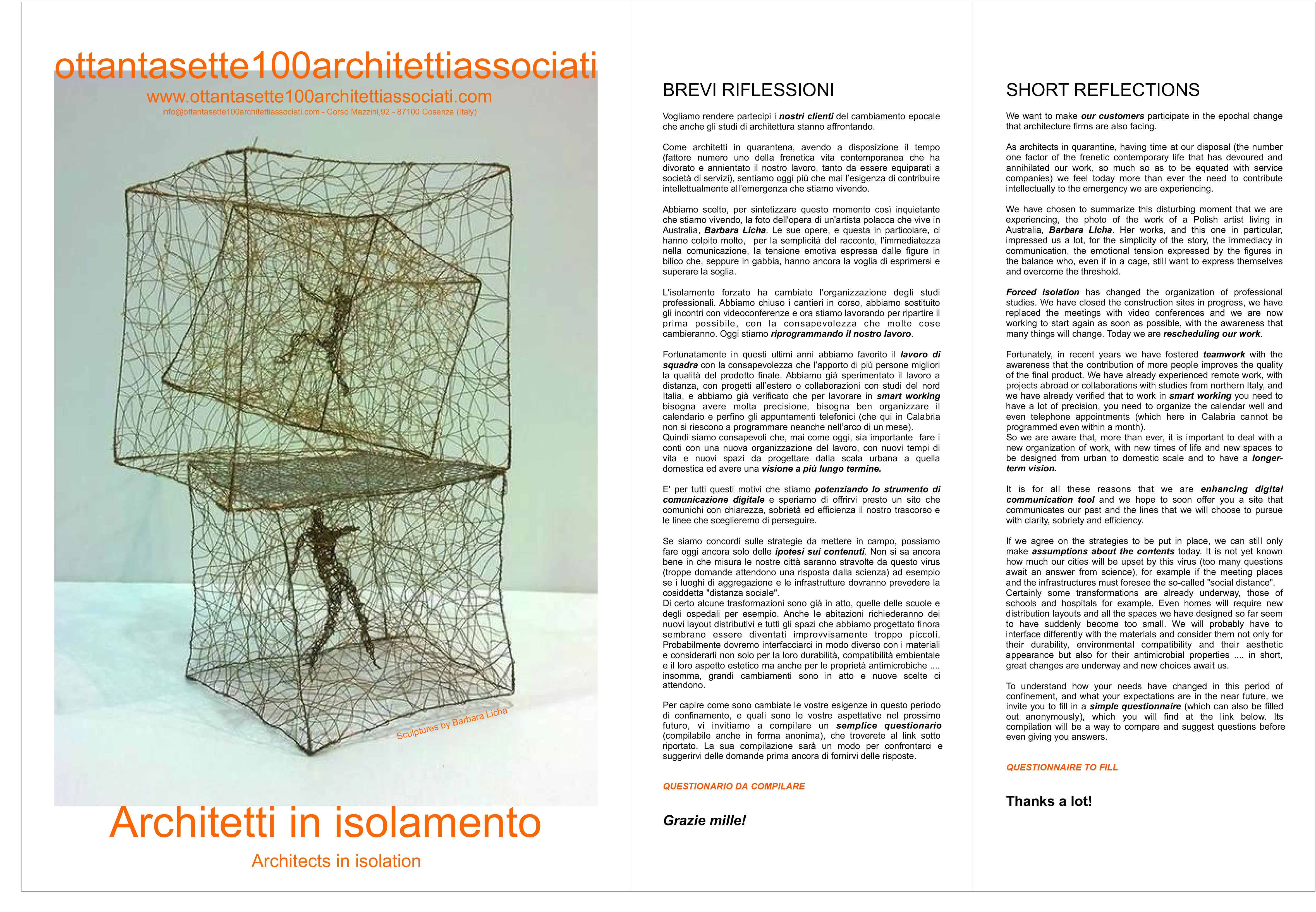 Architetti in isolamento - Copy